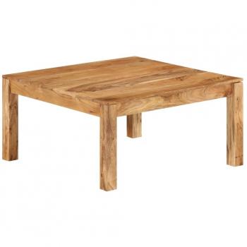vidaXL Coffee Table 80x80x40 cm Solid Acacia Wood