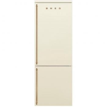 SMEG FA8005RPO5 Combi Línea Colonial No Frost 190x70cm Clase F Crema Apertura Derecha