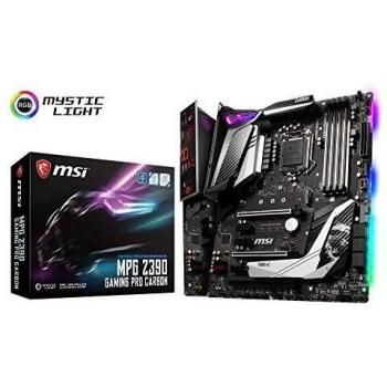 MSI 7B17-012R Newcomer in the range, Mainboards MSI MPG Z390 Gaming Pro Carbon, Intel Z390 - Sockel 11 Black