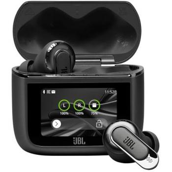 Auriculares In-Ear Bluetooth JBL Tour Pro 3 TWS con Cancelación Activa de Ruido (ANC), Estuche de Carga Inteligente, Autonomía de 40 horas y Sonido Espacial JBL 360