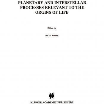 Planetary and Interstellar Processes Relevant to the Origins of Life