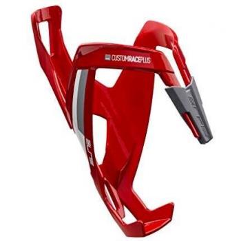 Custom Race Plus Resin Bottle Cage Red/White