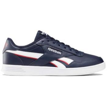 Reebok Court Advance Men's Sneakers with Vector Design in Navy and White