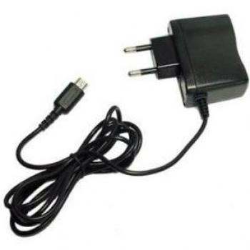 OcioDual Cargador de Red 220V Compatible con DS Lite NDSL DSL Negro Adaptador Toma Corriente Alimentador Casa Muro AC Charger