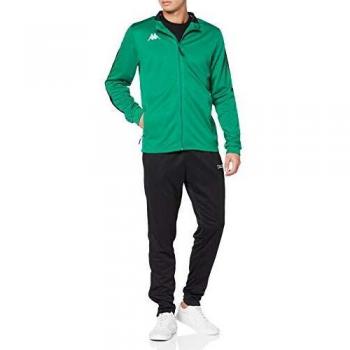 Kappa SALCITO TKS Chándal, Hombre, Verde/Negro, L