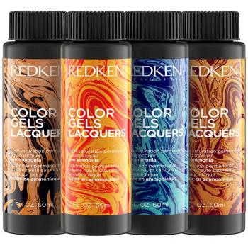 Redken Permanent Hair Color Gel Lacquers 5RO-Paprika (3 x 60 ml)