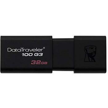 Kingston DataTraveler G3 DT100G3 - Memoria Flash USB 3.0 de 32GB, Color Negro