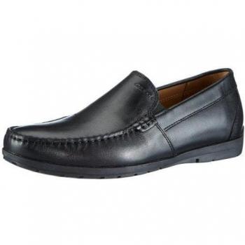 Geox Siron Smooth Leather Men's Moccasins