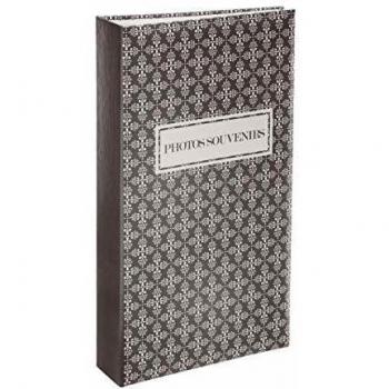 Álbum de fotos Romance para 300 fotos - Gris oscuro - Dimensiones L. 18 x l. 5 x H. 33,3 cm