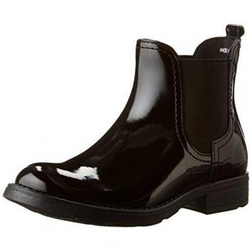 Geox JR Sofia A, Botas Chelsea Niñas, Schwarz