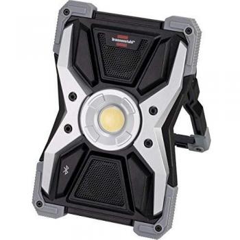 Foco LED portátil RUFUS 3010 MA con batería recargable y altavoz Bluetooth Brennenstuhl 1173110200