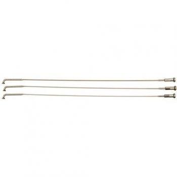 Zipp - Repuesto Radios (Acodados)+Cabecillas -Sapim Cx-Ray Plata 226Mm (Bolsa 3Unidades)