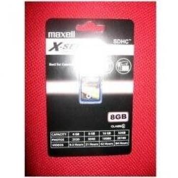 Maxell SDHC 8GB Memoria Flash MicroSDHC Clase 4 - Tarjeta de Memoria