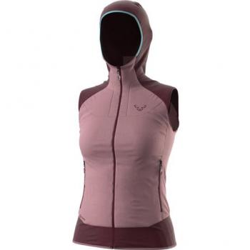Chaleco Dynafit Mezzalama Polartec® Alpha® Rosa Mujer con Capucha