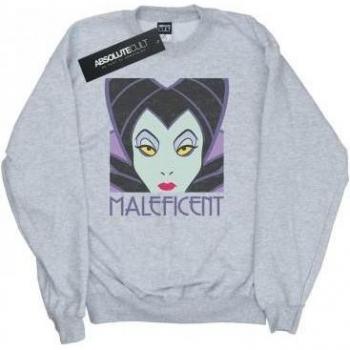 Sudadera recortada negra para niño Disney Maleficent
