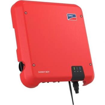 Inversor SMA Sunny Boy 3.0 kW, Monofásico, 2 MPPT, Sin Pantalla, WiFi