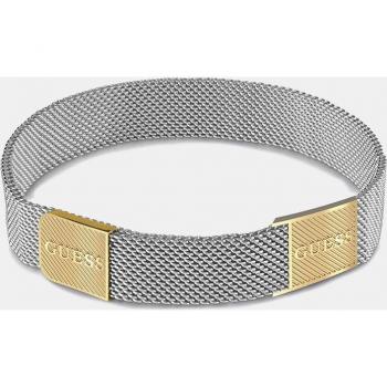 Pulsera de hombre Guess Bond Street Mesh de Acero