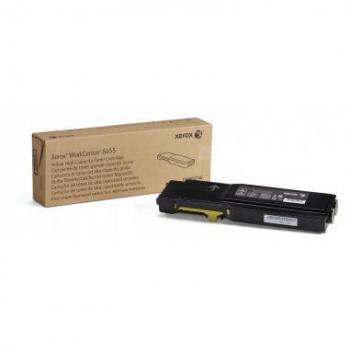 Xerox Genuine WorkCentre 6655/6655i Yellow High Capacity Toner Cartridge (7500 Pages) - 106R02746