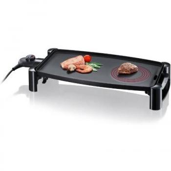 SEVERIN KG 2388 Barbacoa de Mesa con Hot Zone, 2.200 W, color negro