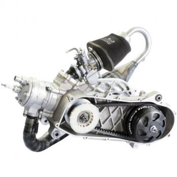 Motor de carreras Polini Evolution p.r.e. 70 ccm 47,6 mm para Piaggio Zip SP, Zip 2 SP con freno de tambor