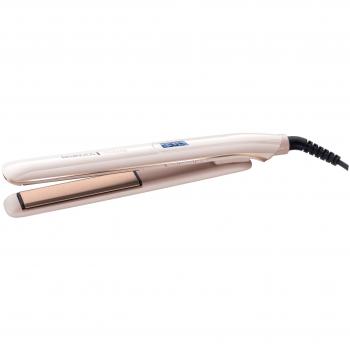 Plancha de Pelo Remington Proluxe S9100 con Cerámica y Configuración Protectora Pro+ a Baja Temperatura, Color Rosa Dorado