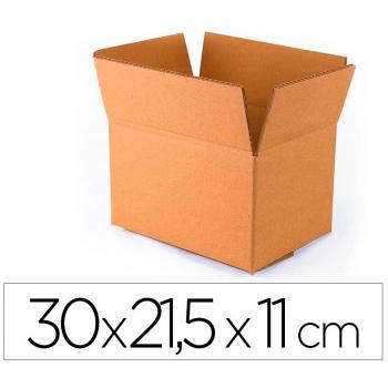 Caja de Embalaje Q-Connect con Fondo Automático, 300x215x110mm, Espesor de Cartón 3mm