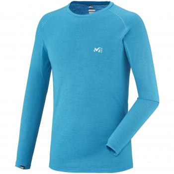 Millet C Wool Blend 150 LS Camiseta Interior para Hombre, Hombre, Color Azul eléctrico, tamaño FR : M