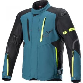 Chaqueta Alpinestars RX-5 Drystar - Textil para motocicleta, resistente y duradera, protección en caso de impacto, color negro azul