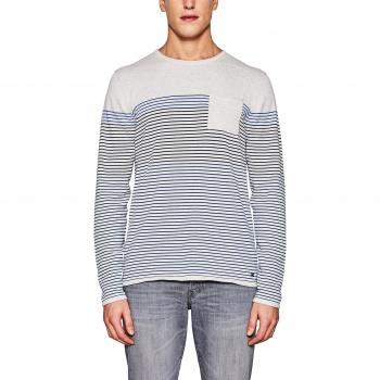 edc by Esprit 018cc2i005, Suéter para Hombre, Blanco