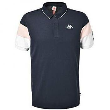 Kappa 304TDU0_909_XL - Polo ISELIN, talla azul/rosa, XL