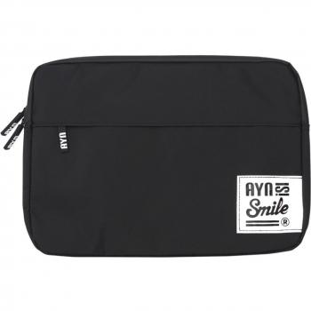 Smile Akira Funda Sleeve Impermeable para Portátil de 13-14 pulgadas, Color Negro