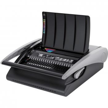 Máquina de Encuadernación Manual GBC CombBind C210 - Capacidad para 450 hojas, perfora hasta 25 hojas, color negro