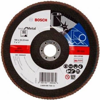 Bosch 2 608 606 738 - Disco de láminas - 180 mm, 22,23 mm, 60