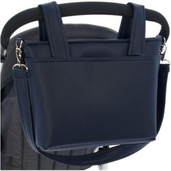 Bolso talega pequeño para silla de paseo Rosy Fuentes - Diseño compacto, material resistente, múltiples compartimentos, fácil de limpiar, compatible con la mayoría de sillas de paseo