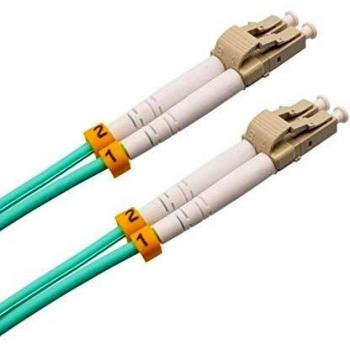 Cable de Fibra óptica LC/UPC Duplex multimodo OM3 de 3m