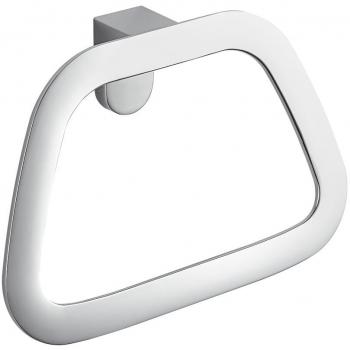 Toallero de Anilla para Lavabo Coral Cromado - Accesorio de Baño Elegante y Fácil Instalación