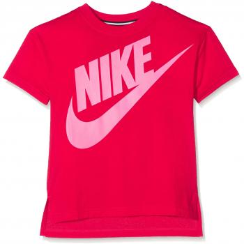 Nike Signal GFX Top YTH - Camiseta de manga corta para niña, color rojo, talla XL