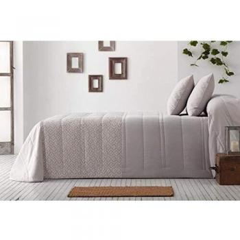 Burrito Blanco | Colcha boutí Color Piedra 414 | para Cama de 135 cm