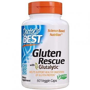Doctor's Best Gluten Rescue with Glutalytic - 60 Veggie Capsules