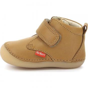Kickers Sabio Boys' Children's Mid Boots in Brown