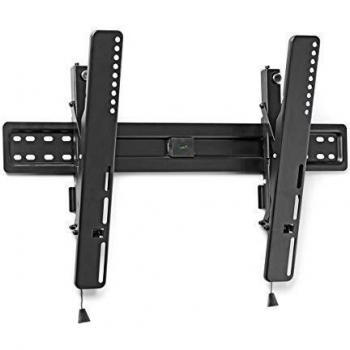 NEDIS TV inclinable para Montaje en Pared Soporte de Pared para TV Inclinable - 37-70 - hasta 35 kg - Ángulo de Inclinación de 12° Negro