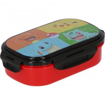 Lonchera Pokémon con utensilios - Caja de almuerzo versátil