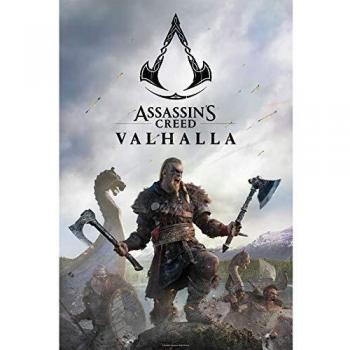 Assassin's Creed Valhalla - Raid Unisex Póster Multicolor, Papel,