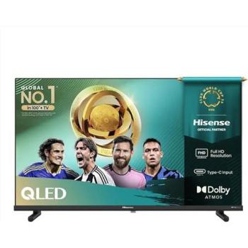 Televisor Hisense QLED 40 Full HD Smart TV HDR10 con Dolby Atmos y VIDAA U