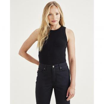 Dockers - Camiseta de mujer de tirantes Rib Knit