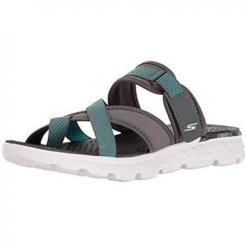 Performance Women's On The Go 400 Discover Flip Flop, Carb¨n de le?a, 5 M US