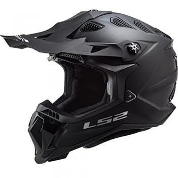 LS2, casco cross moto Subverter black mat, S
