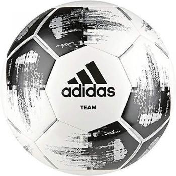 adidas Team Glider Balón de Fútbol, Hombre, White/Black/Silver Met, 3