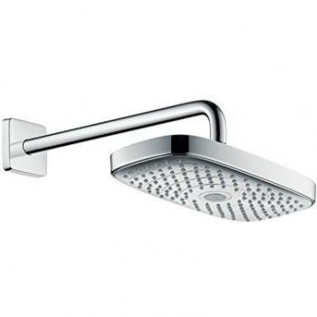 Hansgrohe 27385000 Raindance Select E 300 ducha mural, 2 tipos de chorro, cromo