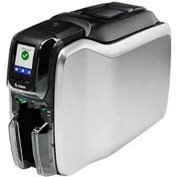 Zebra ZC300 Dual-Sided Plastic Card Printer, 300 dpi, USB & Ethernet Connectivity, Includes USB Cable and Power Cord